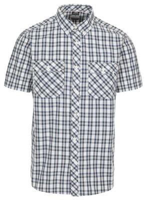 Trespass Baileysbridge - Camicia casual da uomo Midnight Check