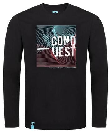 T-shirt męski Loap Alek czarny