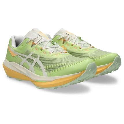 Asics FujiSpeed 4 Chaussures Trail Vert/Orange Unisexe