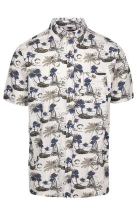 Trespass Frantom Herren Hemd mit Allover-Print