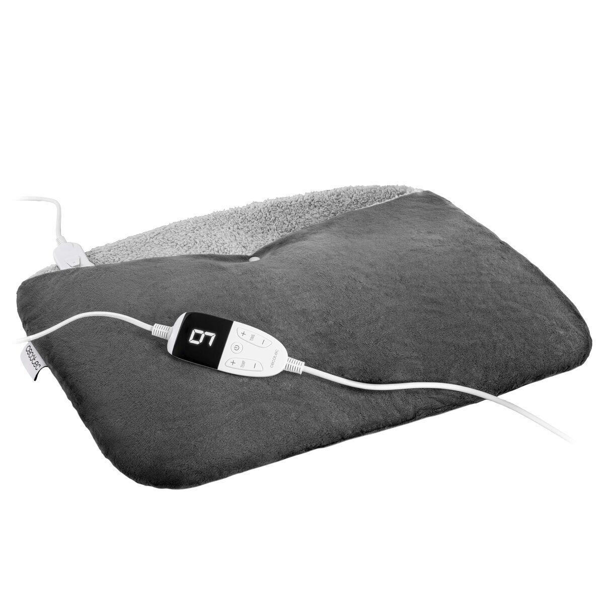 Cecotec Chauffe-pieds HeatConfort Deluxe 55x45cm 55W 6 temp gris polyester 2/3