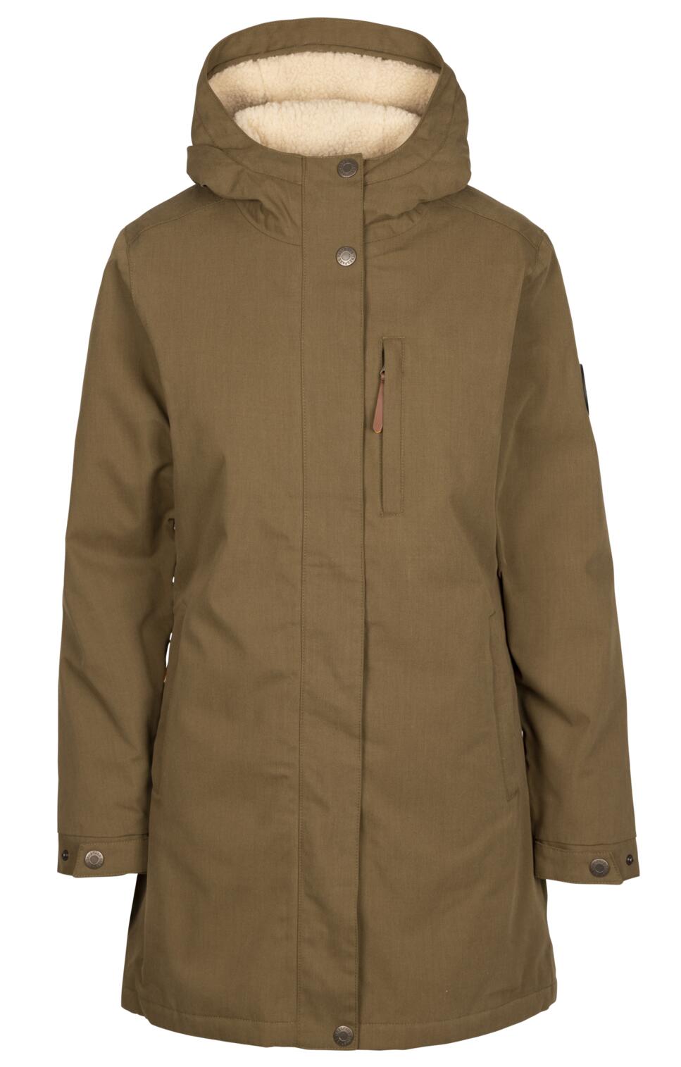 Trespass Risha - Veste Femme Longue - Olive Foncé 1/1