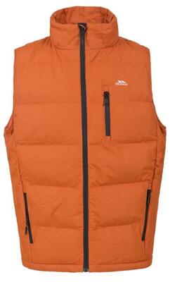 Trespass Clasp - Gilet imbottito da uomo arancione bruciato