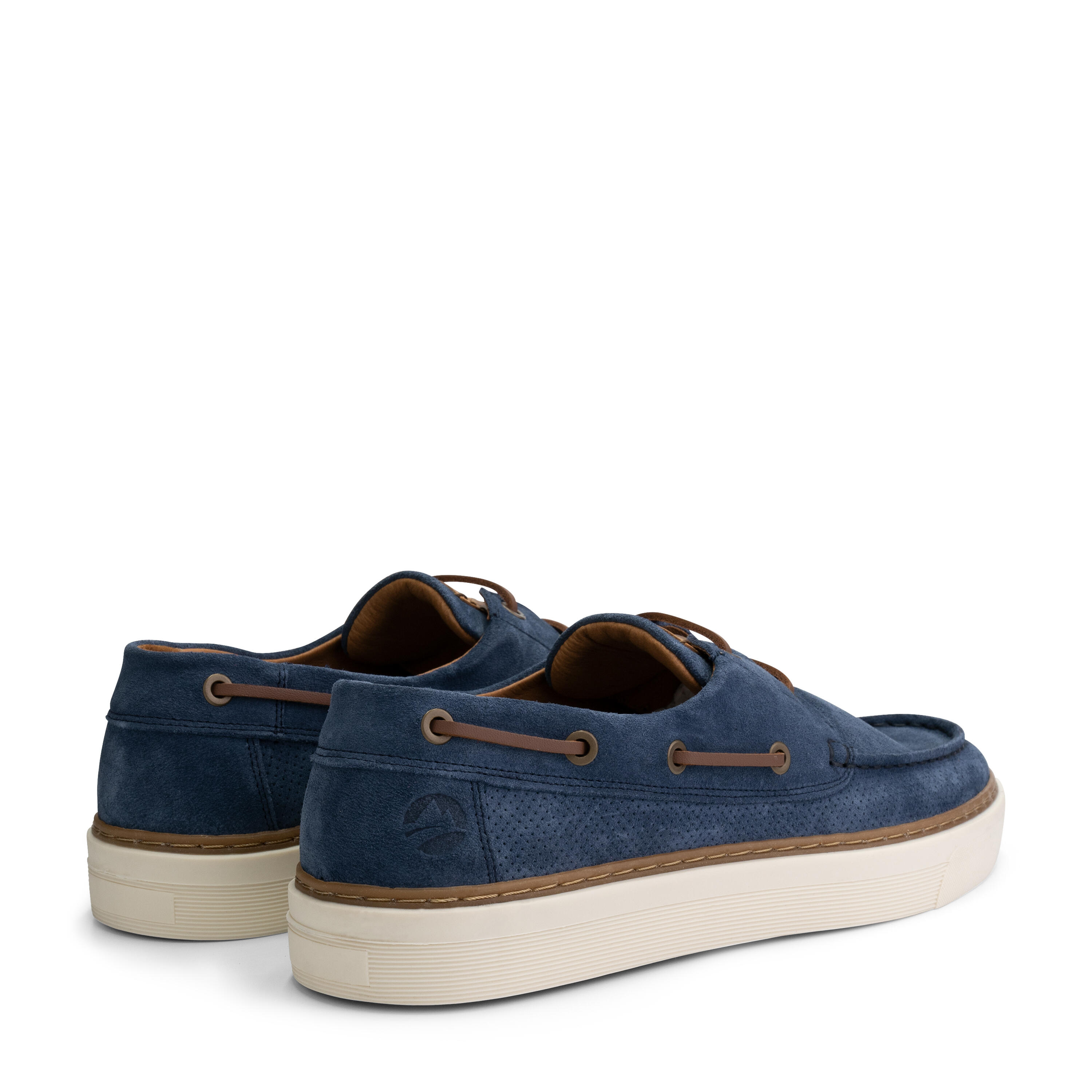 Shipton Uomo - Scarpe stringate - Camoscio - Blu 2/7