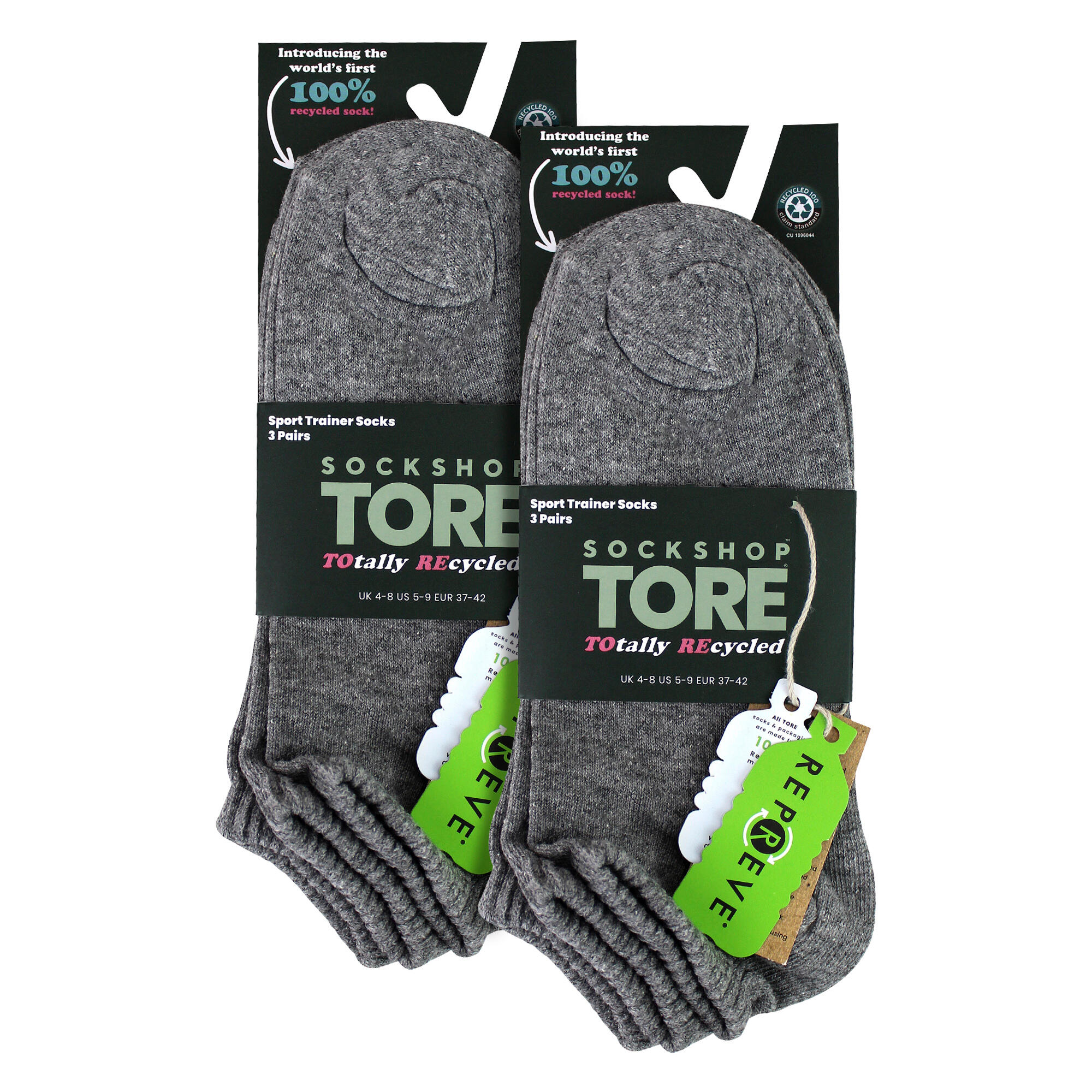 SOCKSHOP TORE - Lot de 6 paires de socquettes de sport pour femme 2/5