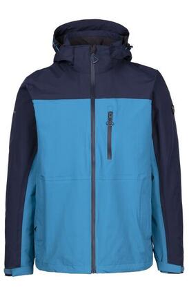 Trespass Curbridge Veste de Pluie Homme, déperlante - Bondi Blue