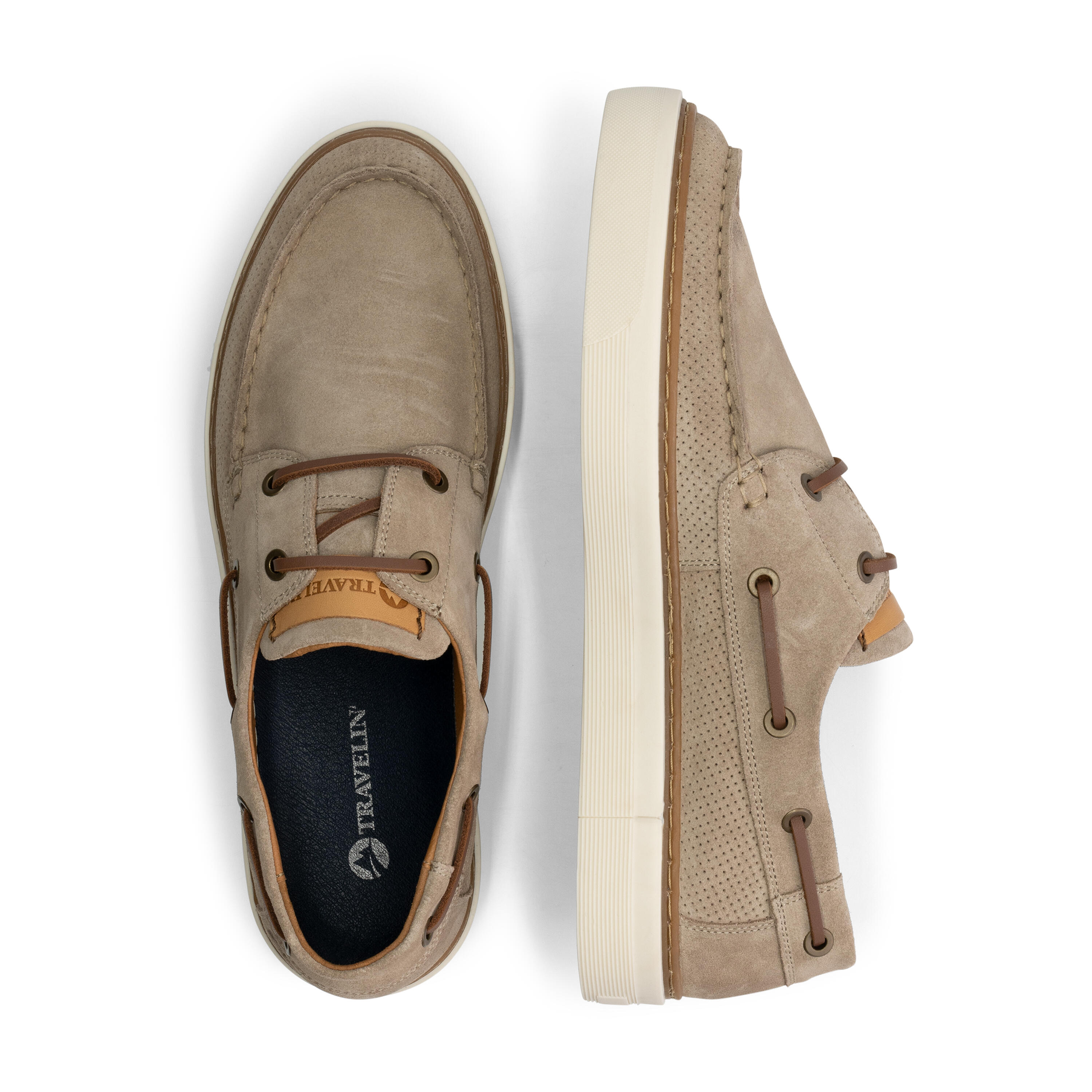 Shipton Uomo - Scarpe stringate - Camoscio - Sabbia 4/7