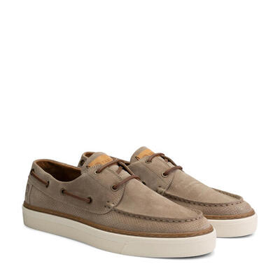 Shipton heren - veterschoenen - suede - zand