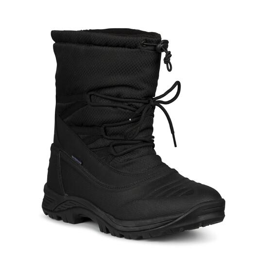 Trespass Novern - Męskie wodoodporne buty śnieżne w kolorze czarnym