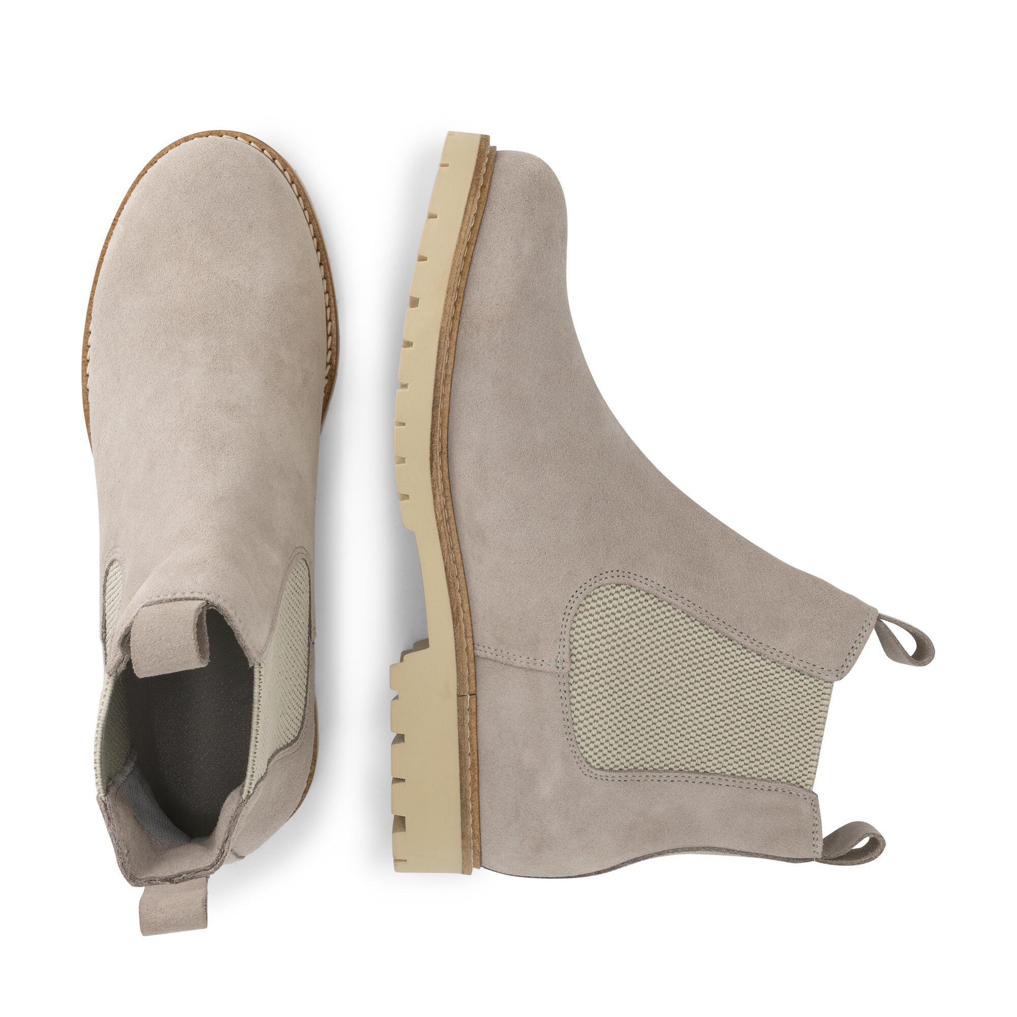 Skovdal Donna - Chelsea boots - Camoscio - Grigio 4/5