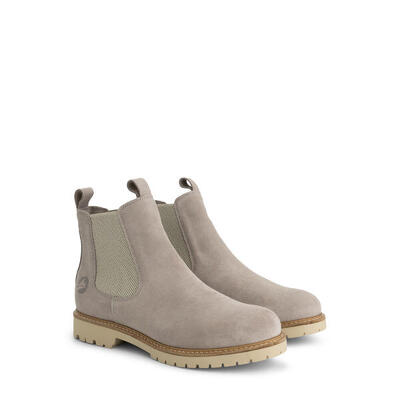 Skovdal dames - chelseaboot - suede - zand