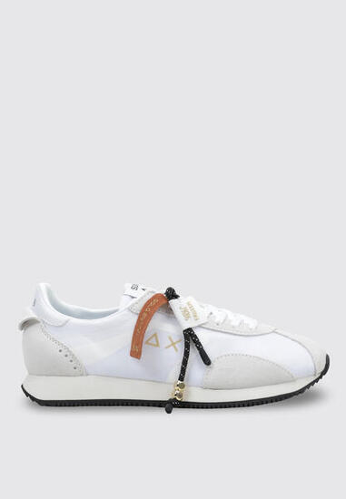 Chaussure de randonnée Baskets Femme SUN68 EASY RUNNER Blan