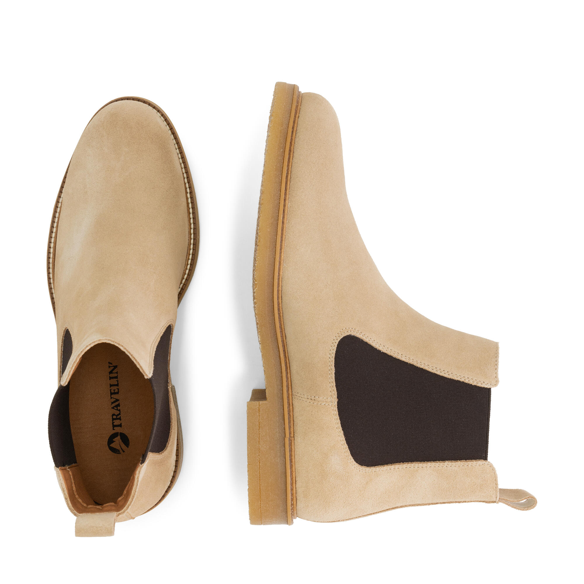Ealing Uomo - Chelsea boots - Camoscio - Sabbia 4/7