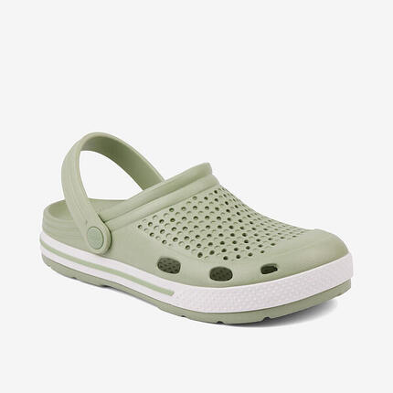 Coqui Lindo Damenclogs Grün