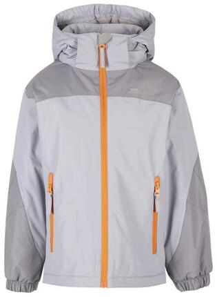 Trespass Launch Kinder Steppjacke wasserdicht mit abnehmbarer Kapuze