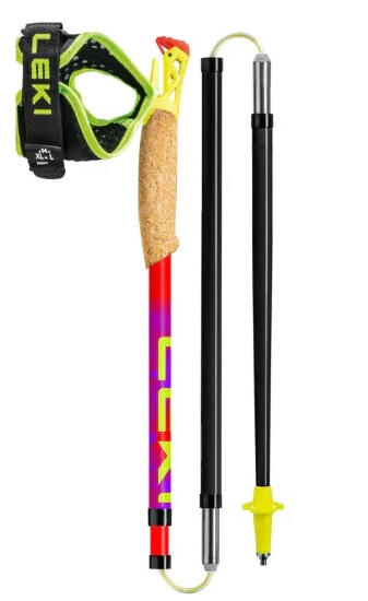 Trail Running Stöcke Ultratrail FX.One bright red-violet-neonyellow