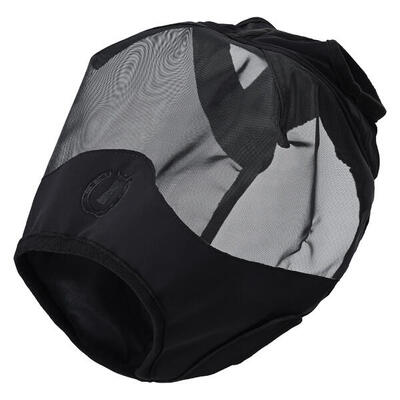Imperial riding vliegenmasker fly shield - zwart (cob)
