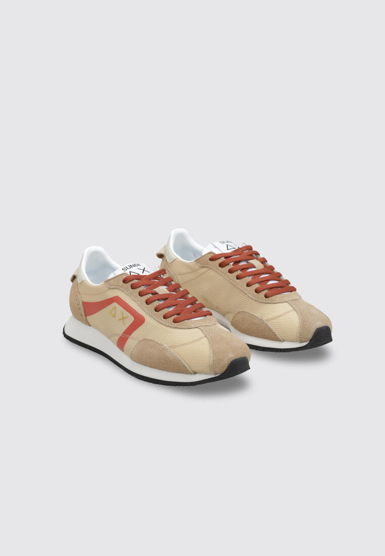 Zapatillas Deportivas Mujer SUN68 EASY RUNNER Beig 2/5