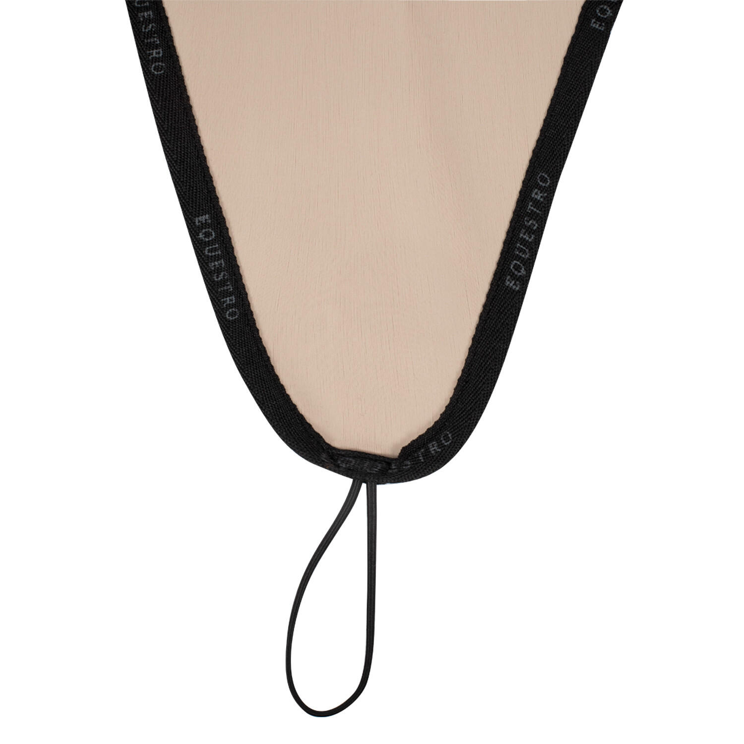 Cuffietta cavallo in tessuto tecnico con laccetto al chiudibocca 4/4