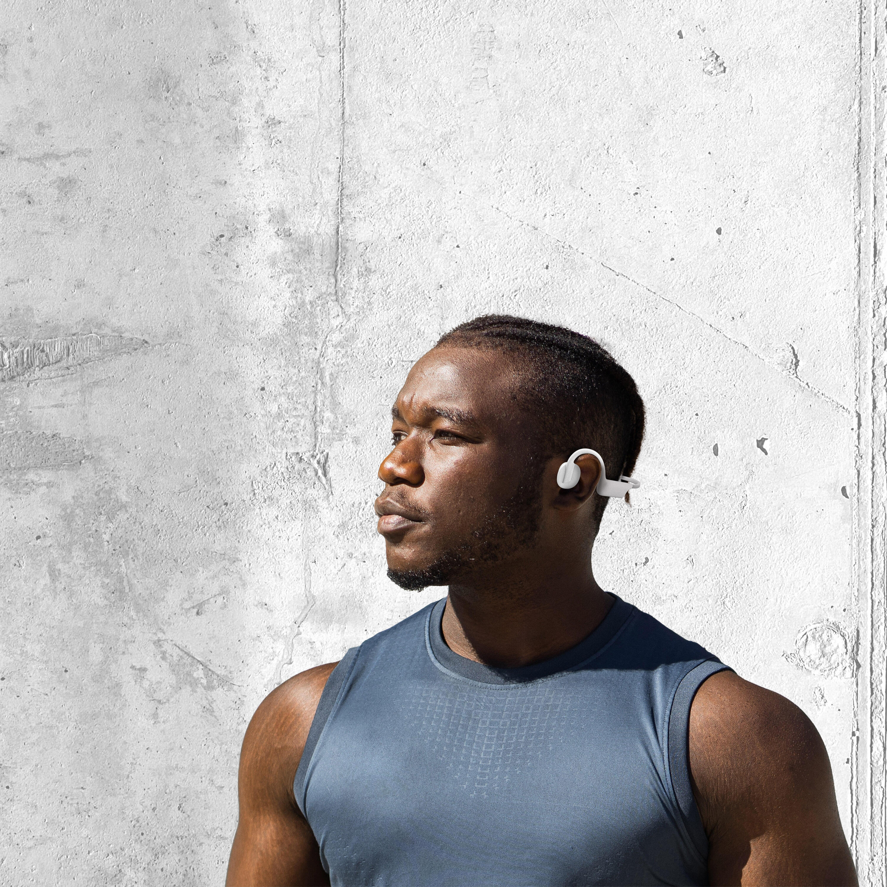 T'nB - Casque de sport à conduction osseuse, Energy Bone blanc 4/4