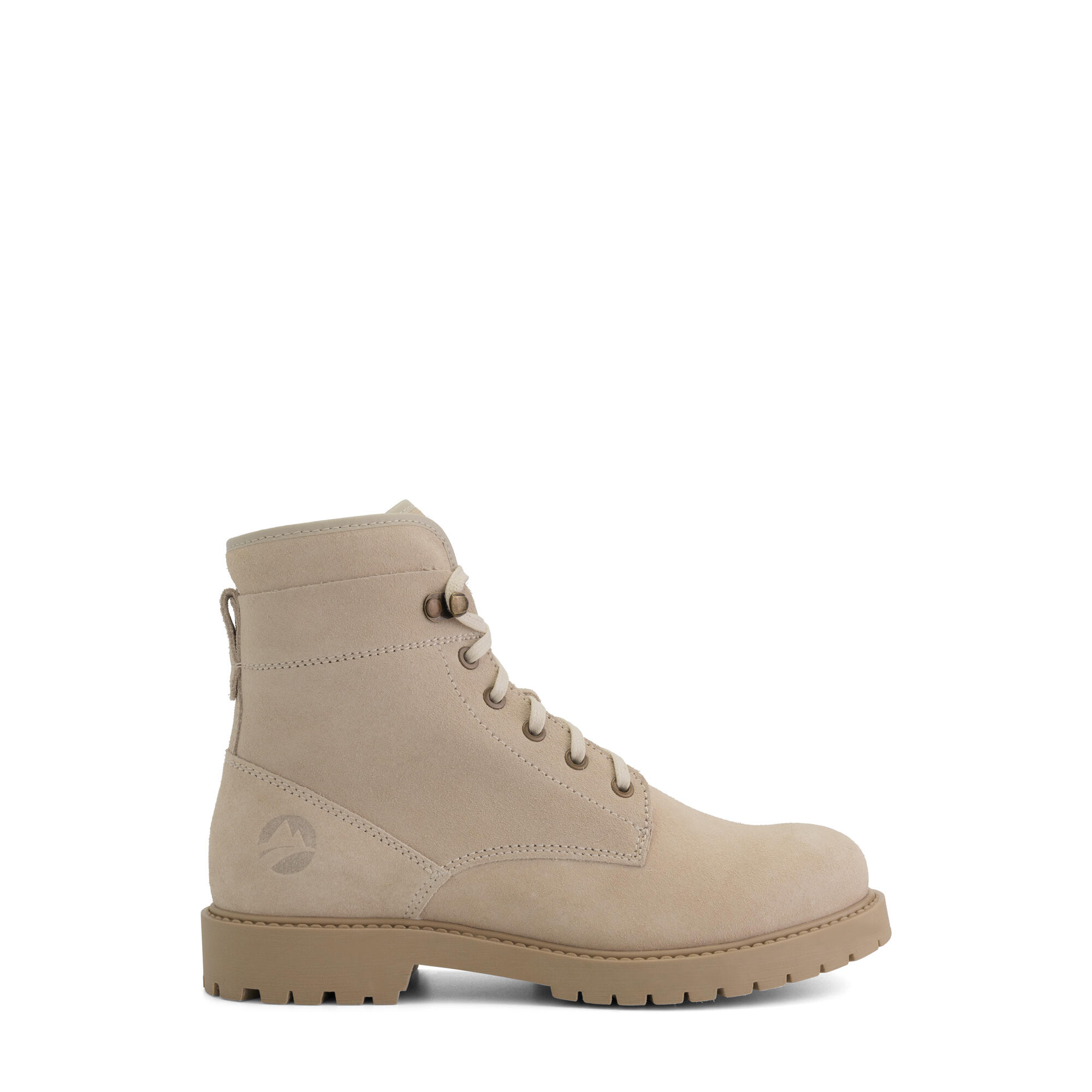 Blegna Donna - Stivali con lacci - Camoscio - Sabbia 3/7