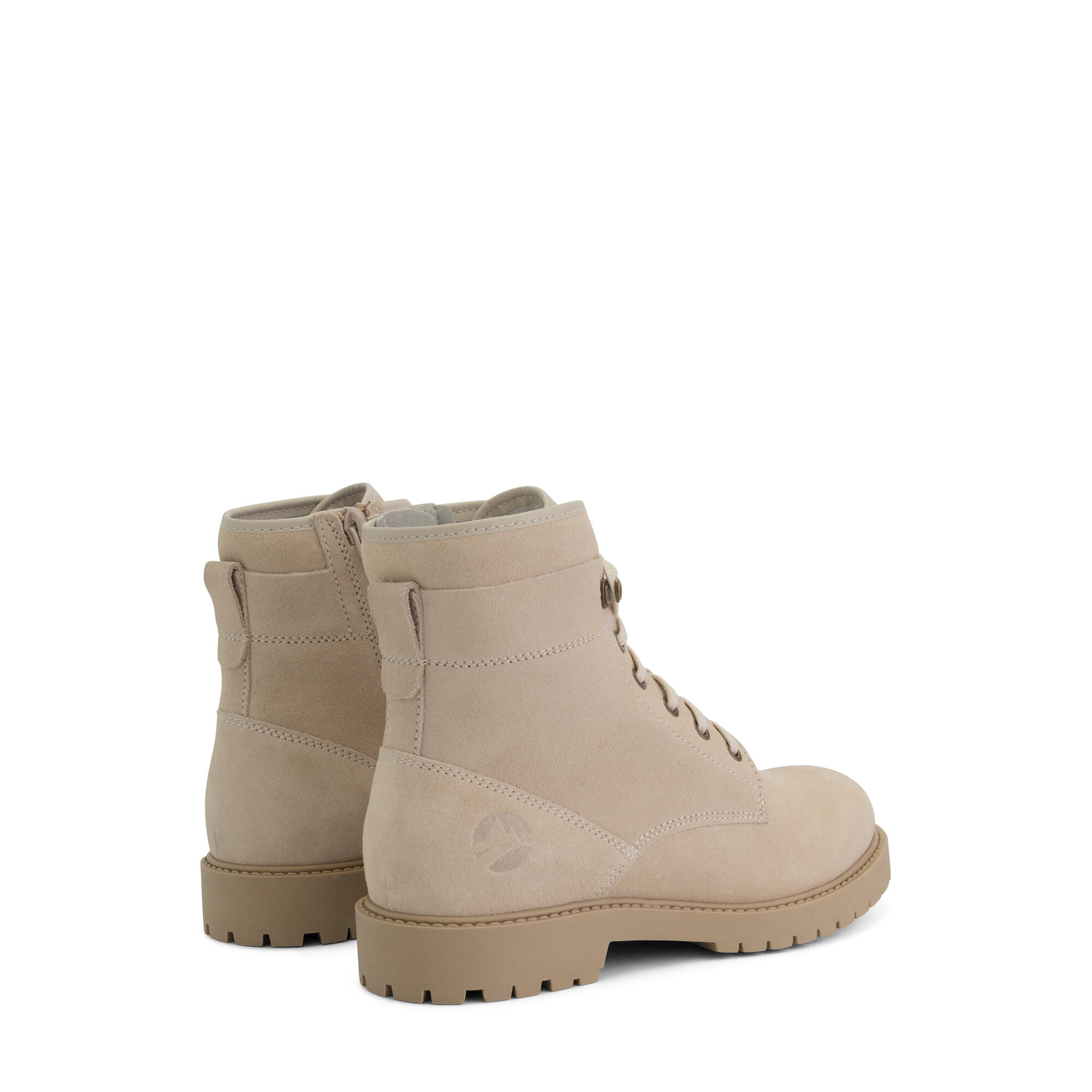 Blegna Donna - Stivali con lacci - Camoscio - Sabbia 2/7