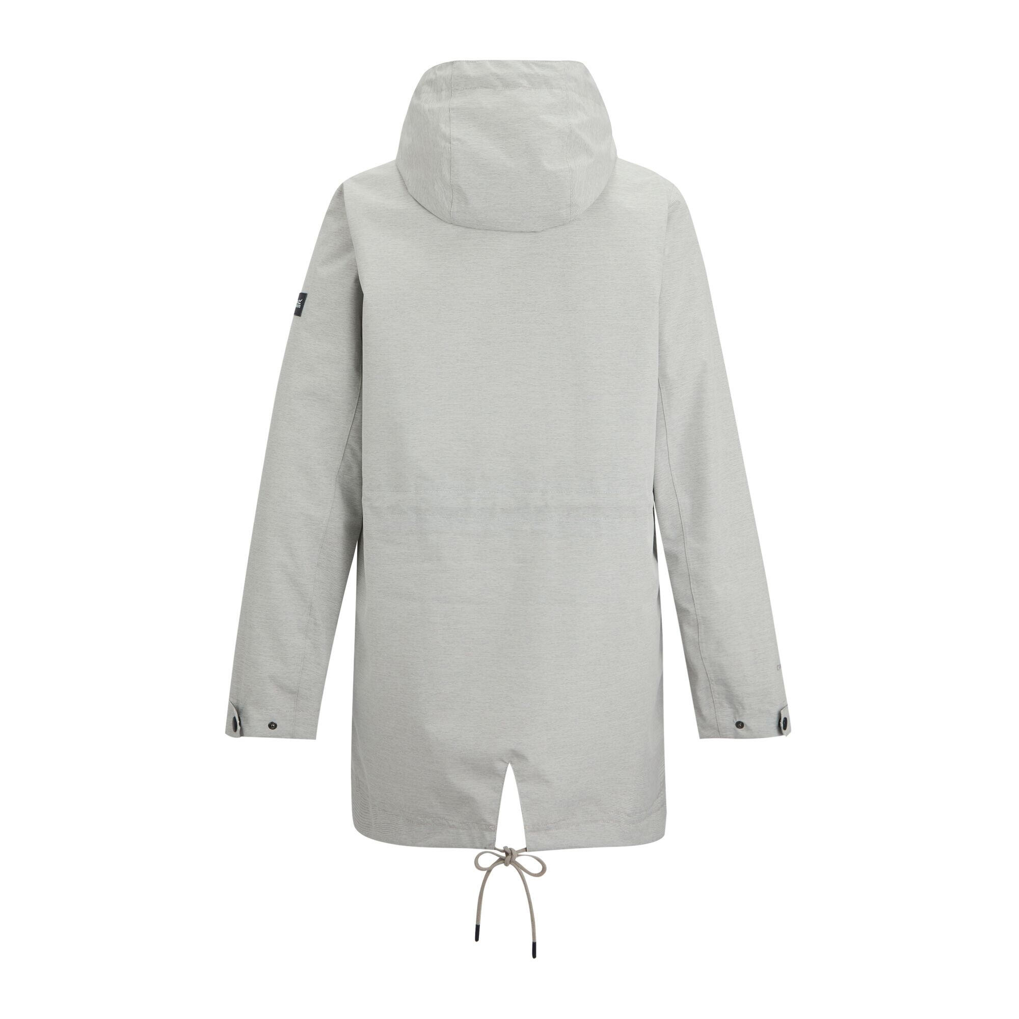 Veste Imperméable À Capuche NORANA Femme (Gris Chiné) 2/5