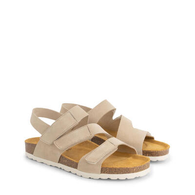 Hedeby heren - sandalen - suede - zwart