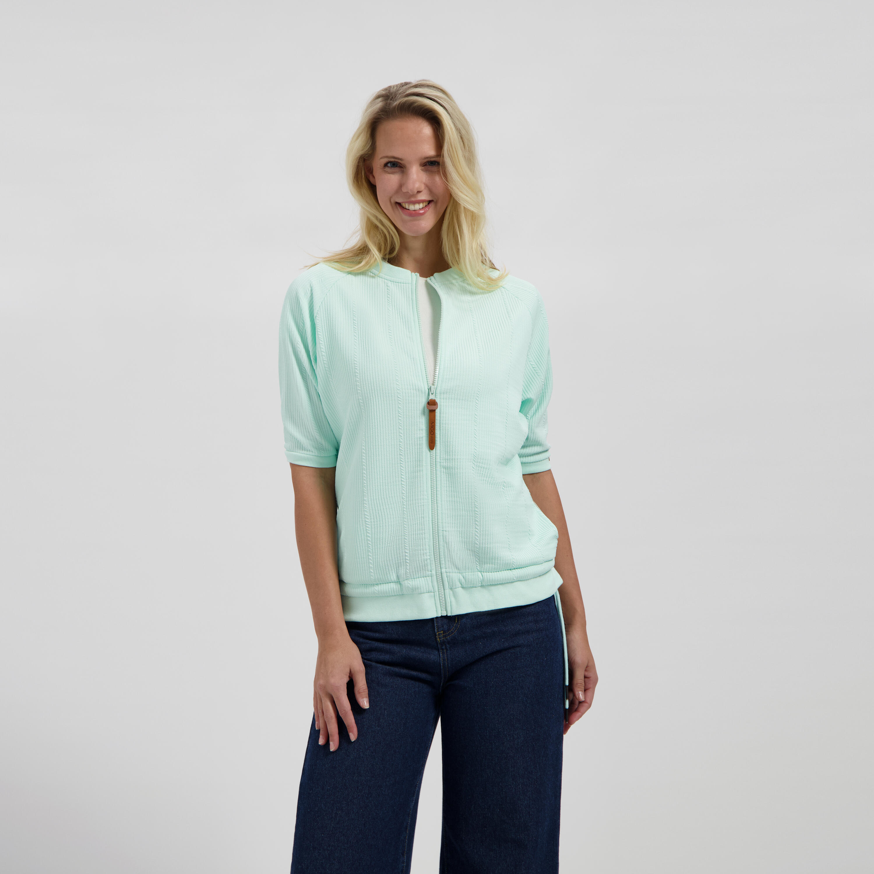 Yule Dames - Vest - Korte mouwen - Mintgroen 2/6