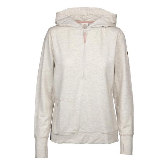 Trespass Zia - Damska bluza z kapturem na co dzień Kremowa Marl