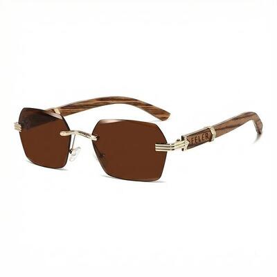 Zonnebril van hout feler 2811m-4 unisex, maat 54 mm