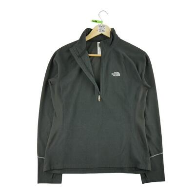 Tweedehands - dames tnf zwarte fleece pullover - zeer goede staat