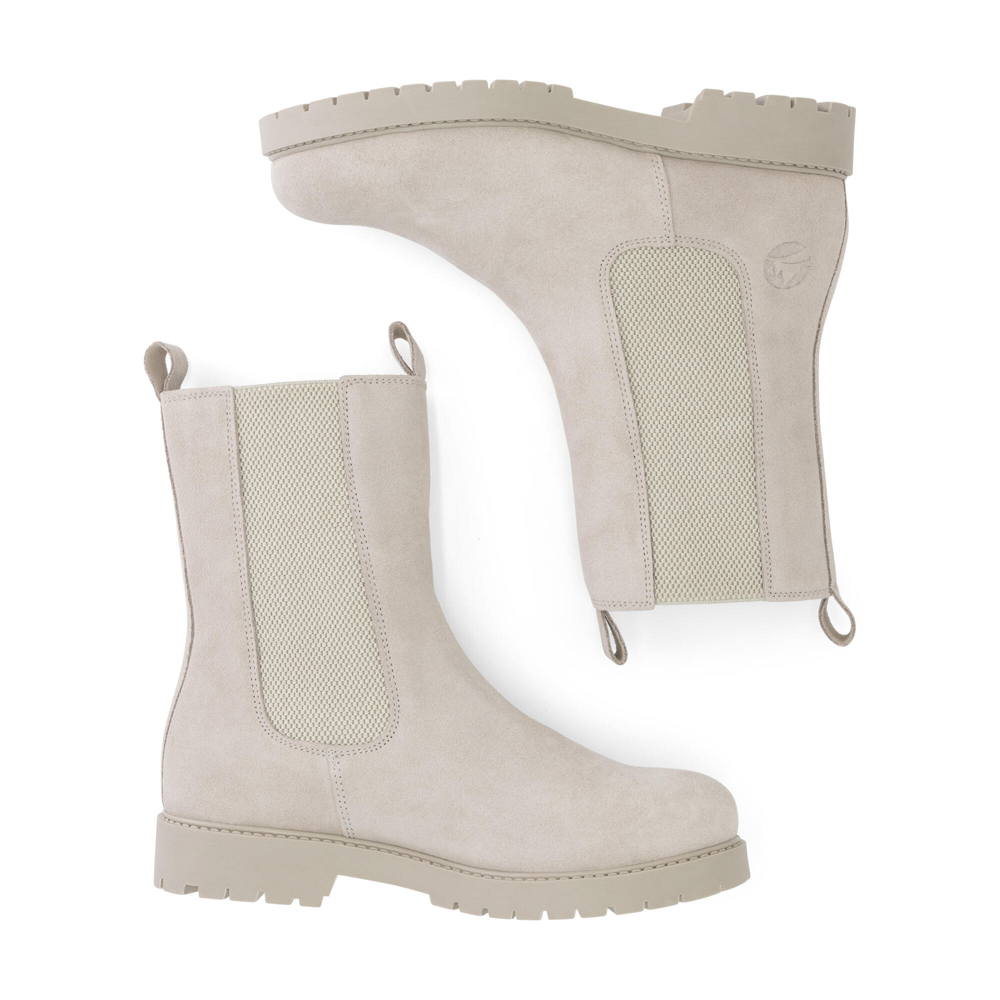 Glomma Donna - Chelsea boots - Camoscio - Grigio 4/7