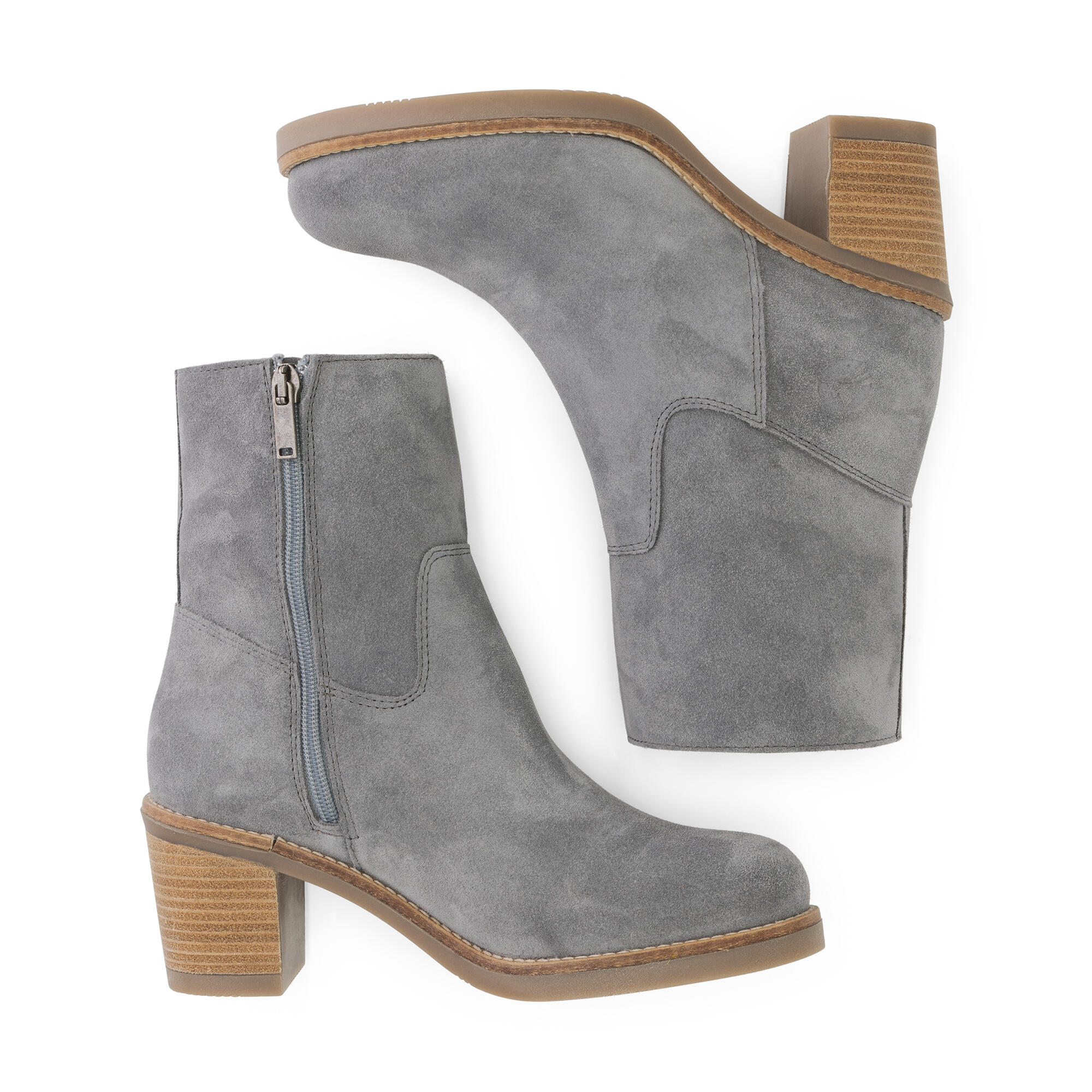 Valence Donna - Stivaletti - Camoscio - Grigio 4/7