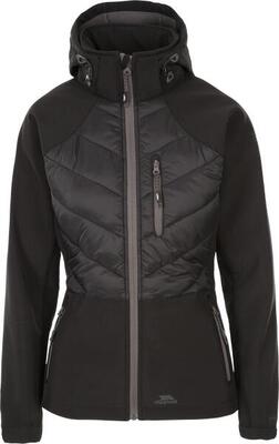 Trespass elvira - dames softshell zwart