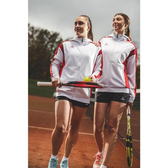 Giacca da allenamento Erima Celebrate 125 con cappuccio multicolore