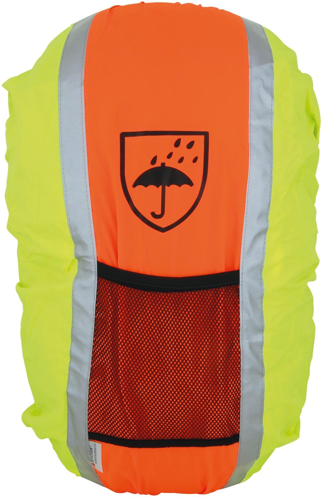 FASI housse réfléchissante pour sac à dos jaune-orange 45 x 52 x 11 cm 1/1