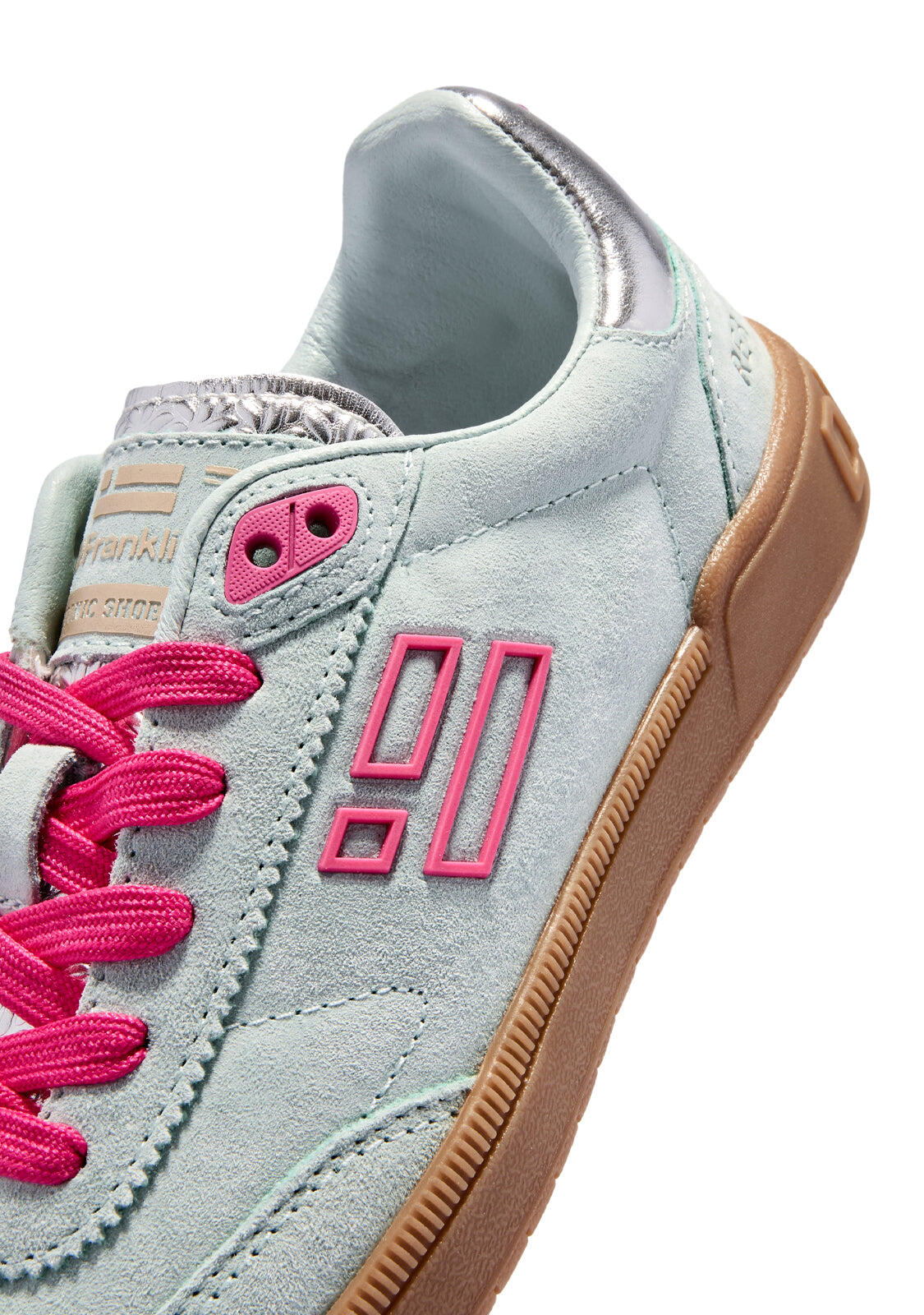 Zapatillas D. Franklin Rebel Suede Sky 5/5