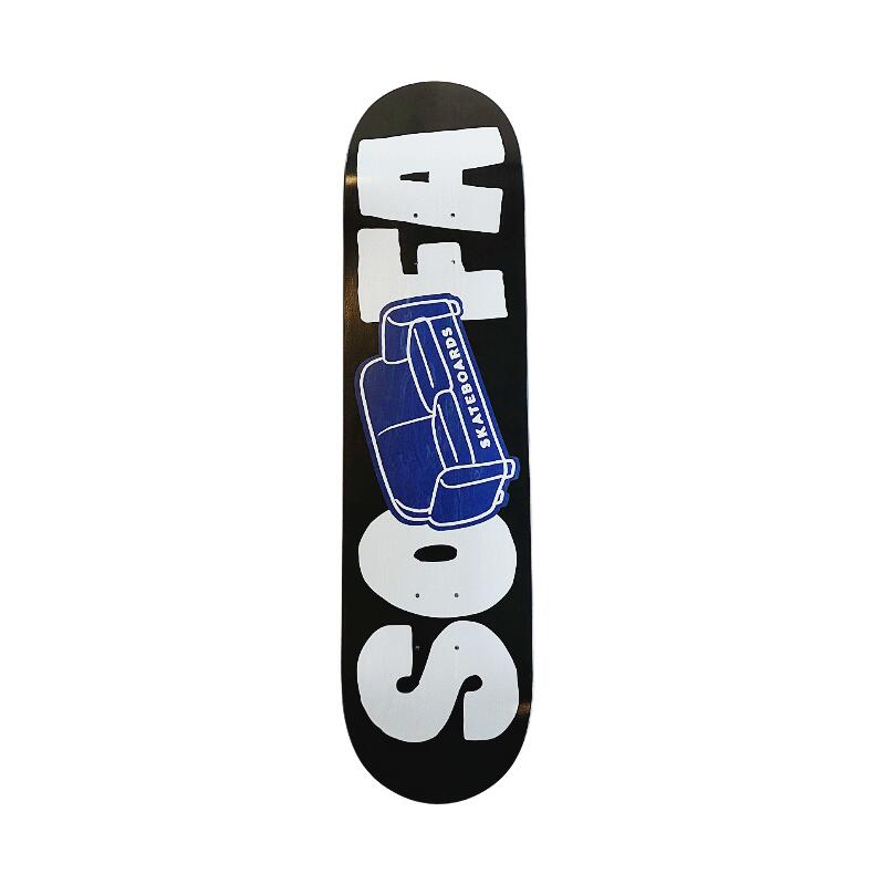 Deck Logo 8.375 - Blue - Sofa Skateboards