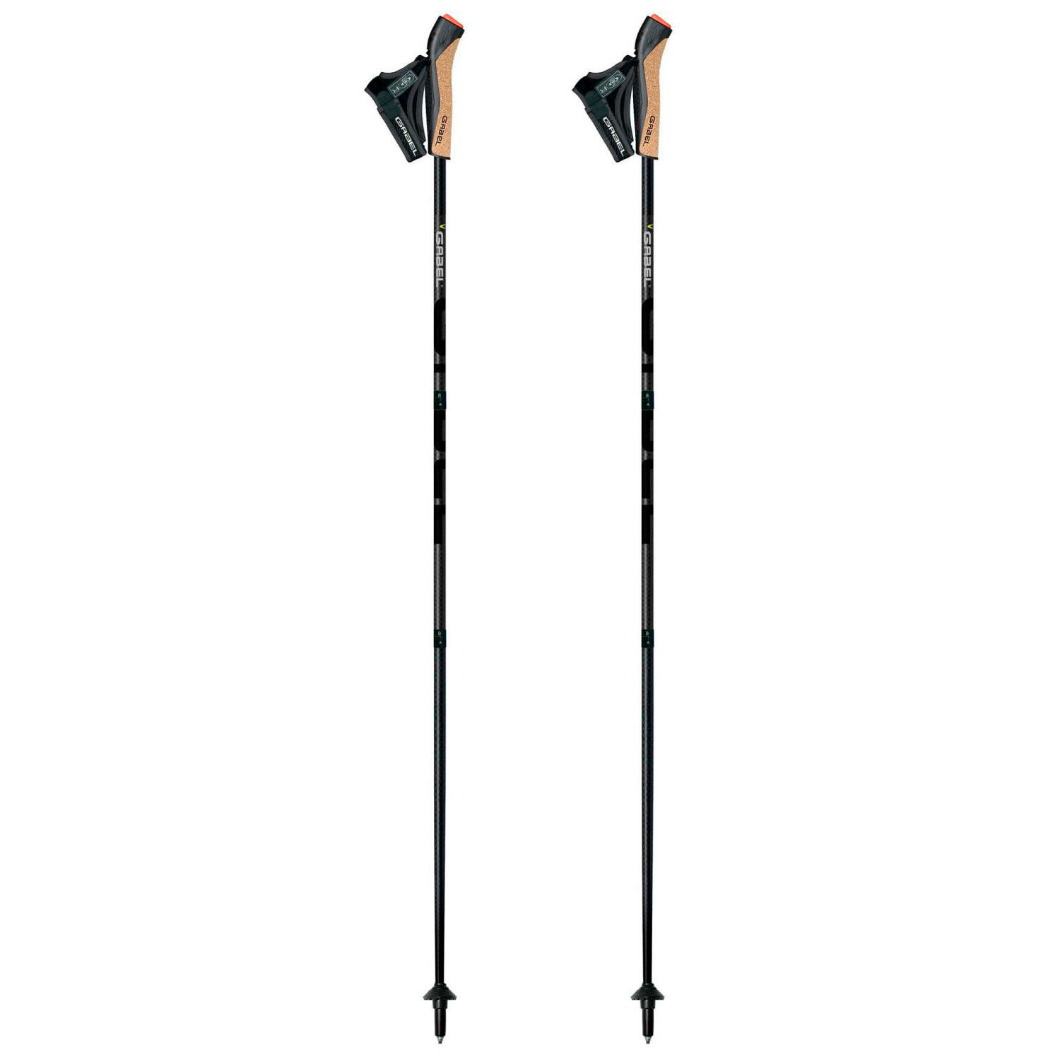 Bastón de nordic walking VIPER 3S TR (1 PAR) Gabel negro 2/4