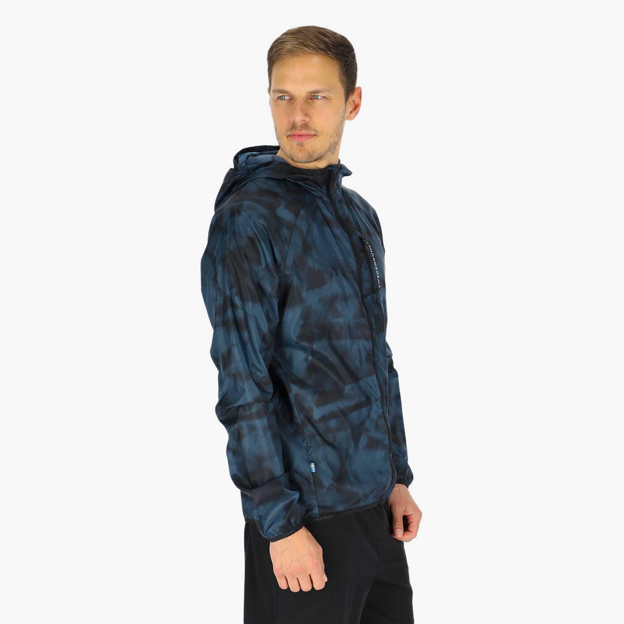 Men training wind jacket breathable quick dry Packable Wind Jacket 3/7