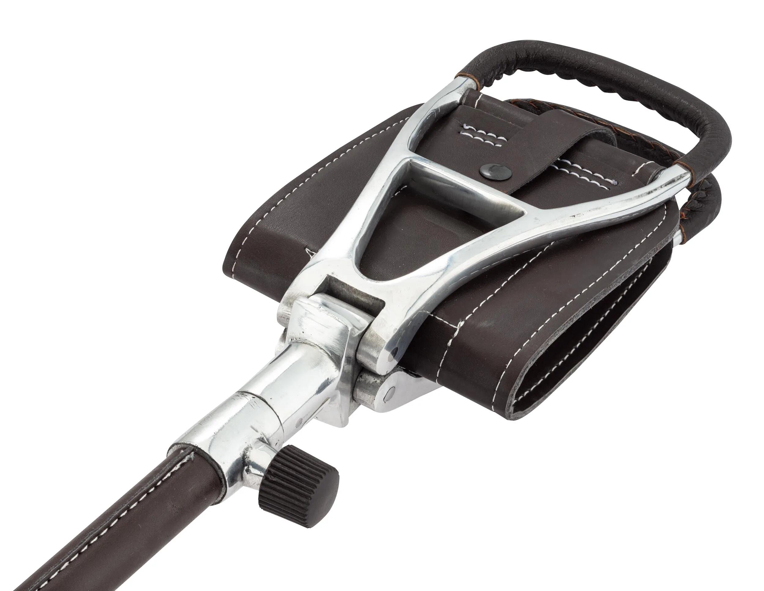 Canne Siege Country Luxe Gainee Cuir 5/6
