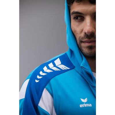 Erima celebration 125 trainingsjack met capuchon blauw