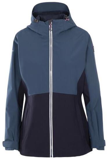 Trespass Foghail Alfresco Damen wasserdichte Jacke Blau