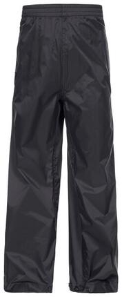 Pantalon pliable imperméable Trespass Qikpac - Unisexe Enfant Noir