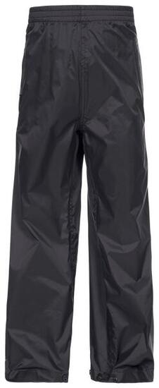 Pantalon pliable imperméable Trespass Qikpac - Unisexe Enfant Noir