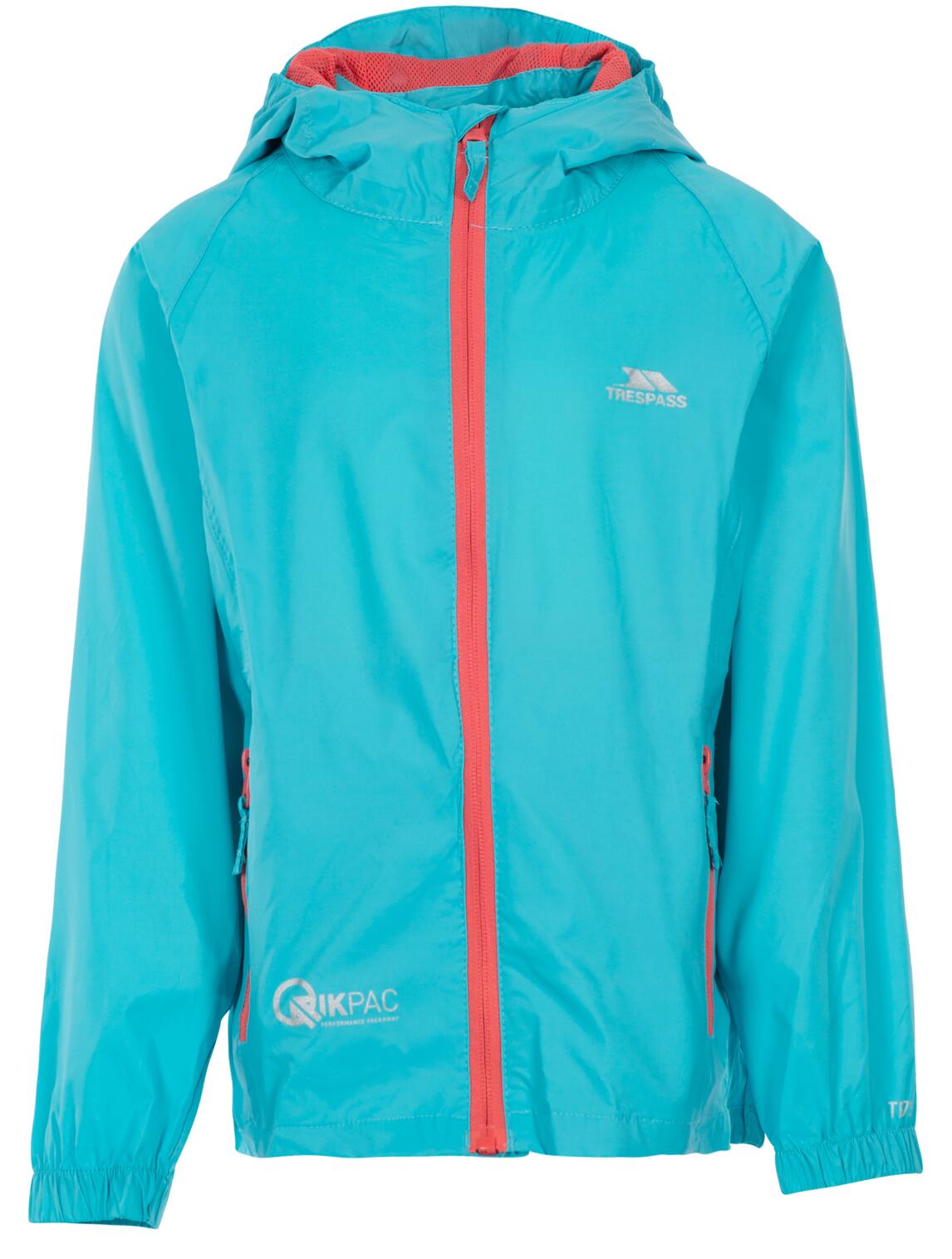 Jachetă Trespass Qikpac unisex copii - Aquatic