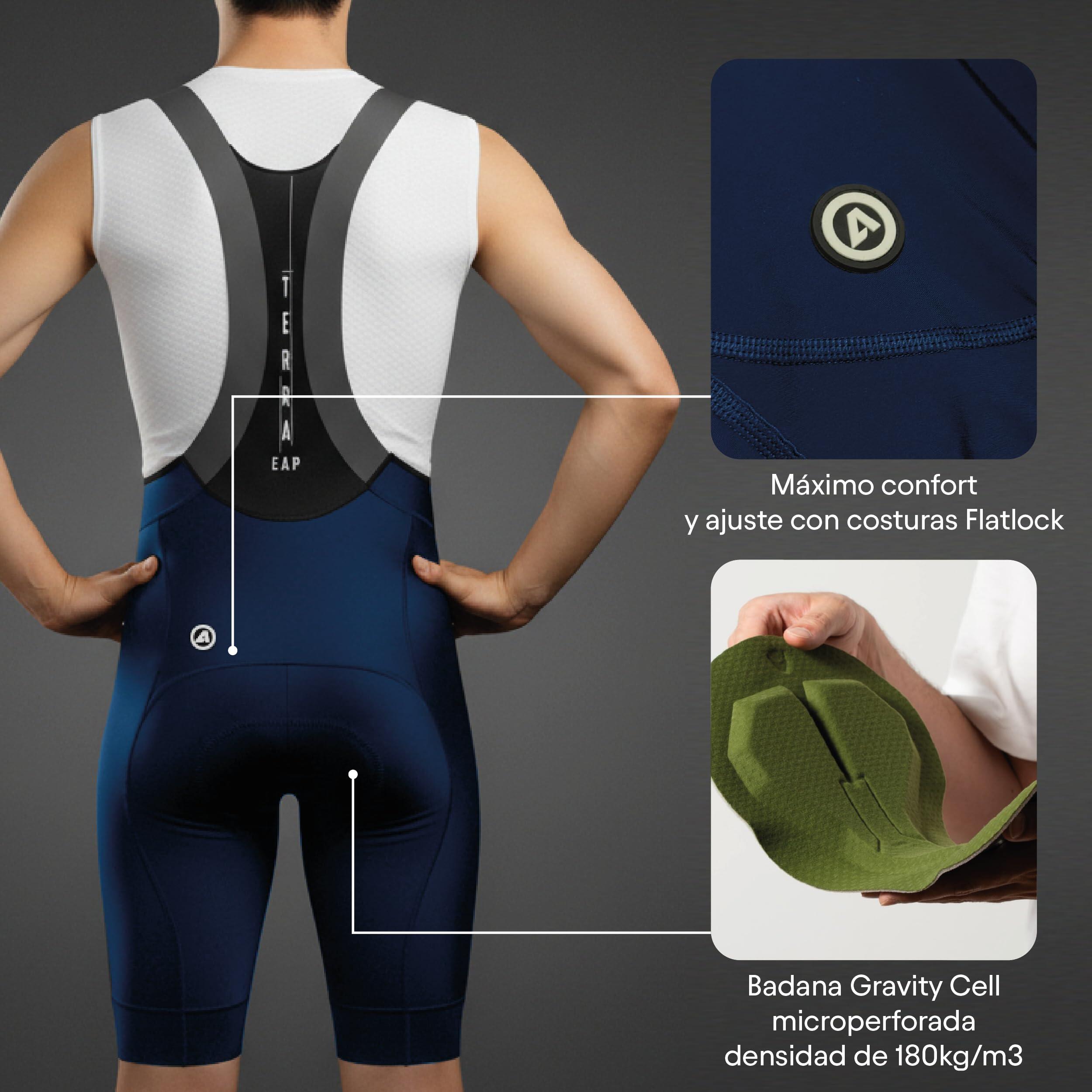 Culotte Corto para Hombre con Tirantes X3.0 Tofness Terra Confort 4/7