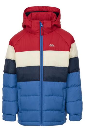Trespass Calmere - Veste enfant matelassée unisexe bleue
