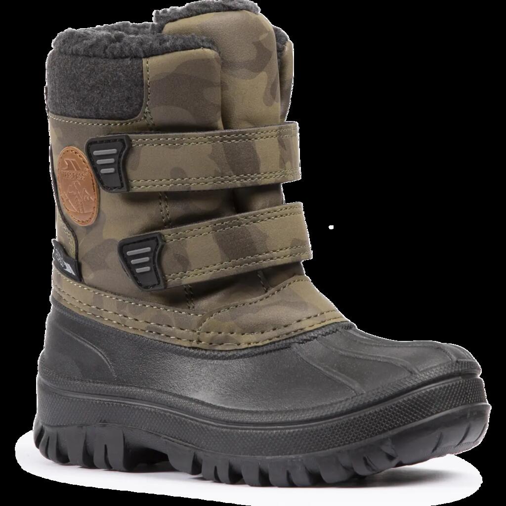 2058 Kids Winter Snow Boots - Waterproof, Insulated, Adjustable Strap